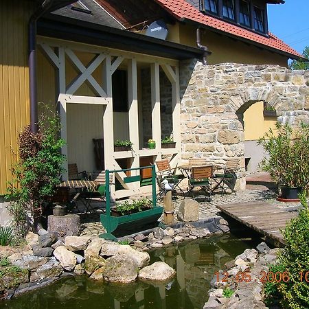 Landferienhaus Pension Erika Mühlhausen Kamer foto