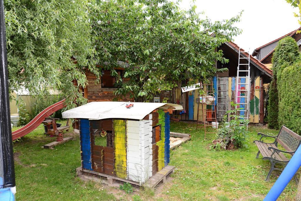 Landferienhaus Pension Erika Mühlhausen Kamer foto