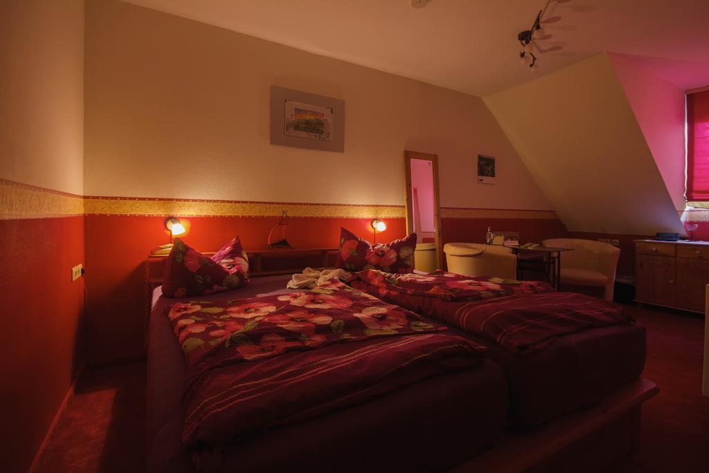 Landferienhaus Pension Erika Mühlhausen Kamer foto