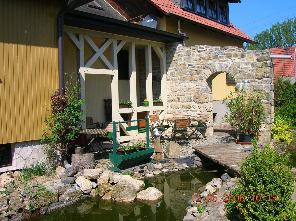 Landferienhaus Pension Erika Mühlhausen Kamer foto